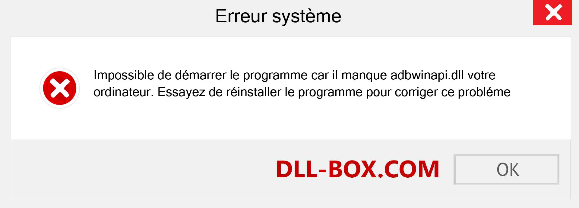 Le fichier adbwinapi.dll est manquant ?. Télécharger pour Windows 7, 8, 10 - Correction de l'erreur manquante adbwinapi dll sur Windows, photos, images